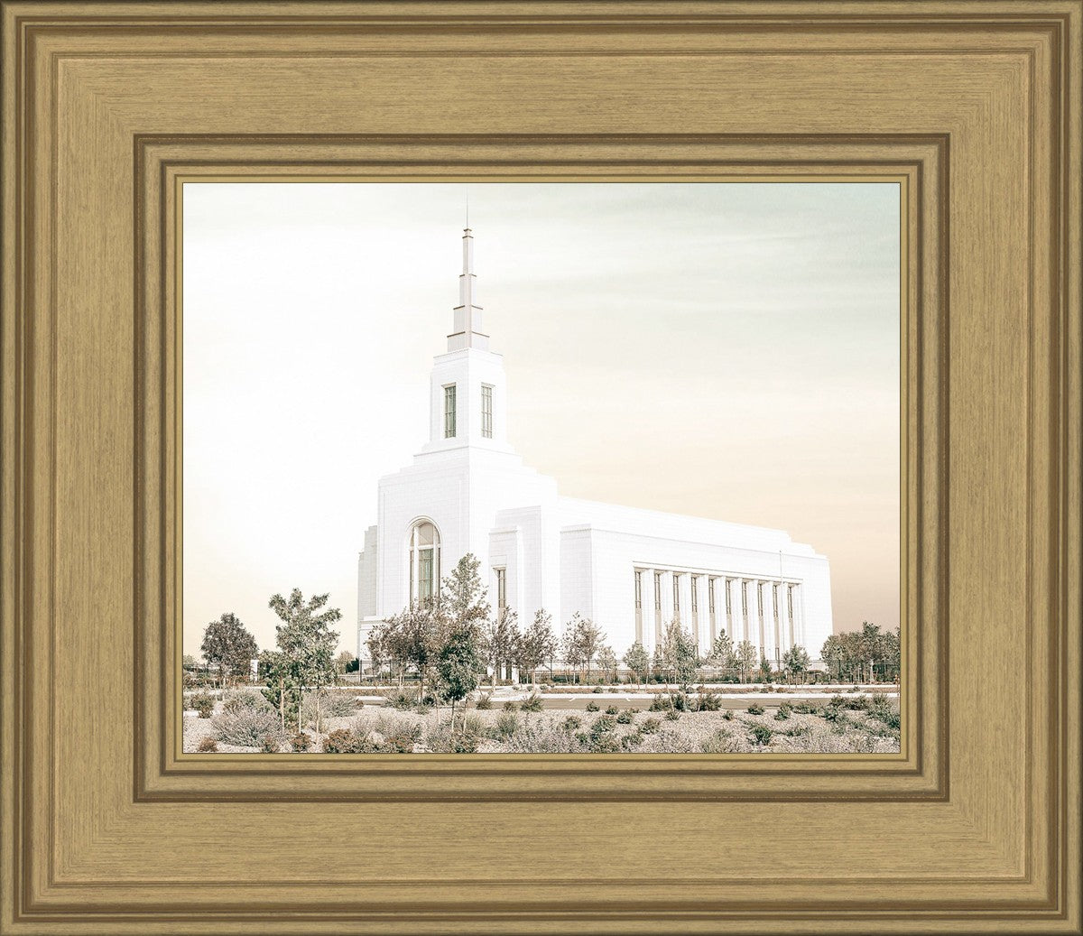 Burley Idaho Sacred Grounds Pastel