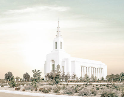 Burley Idaho Sacred Grounds Pastel