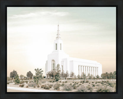 Burley Idaho Sacred Grounds Pastel