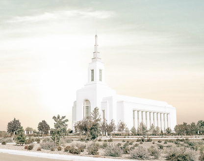 Burley Idaho Sacred Grounds Pastel