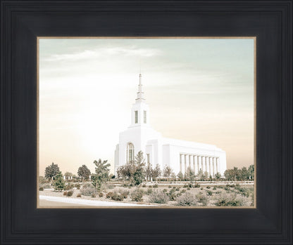 Burley Idaho Sacred Grounds Pastel