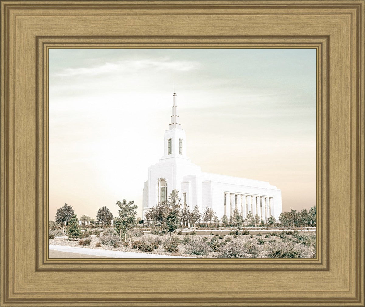 Burley Idaho Sacred Grounds Pastel
