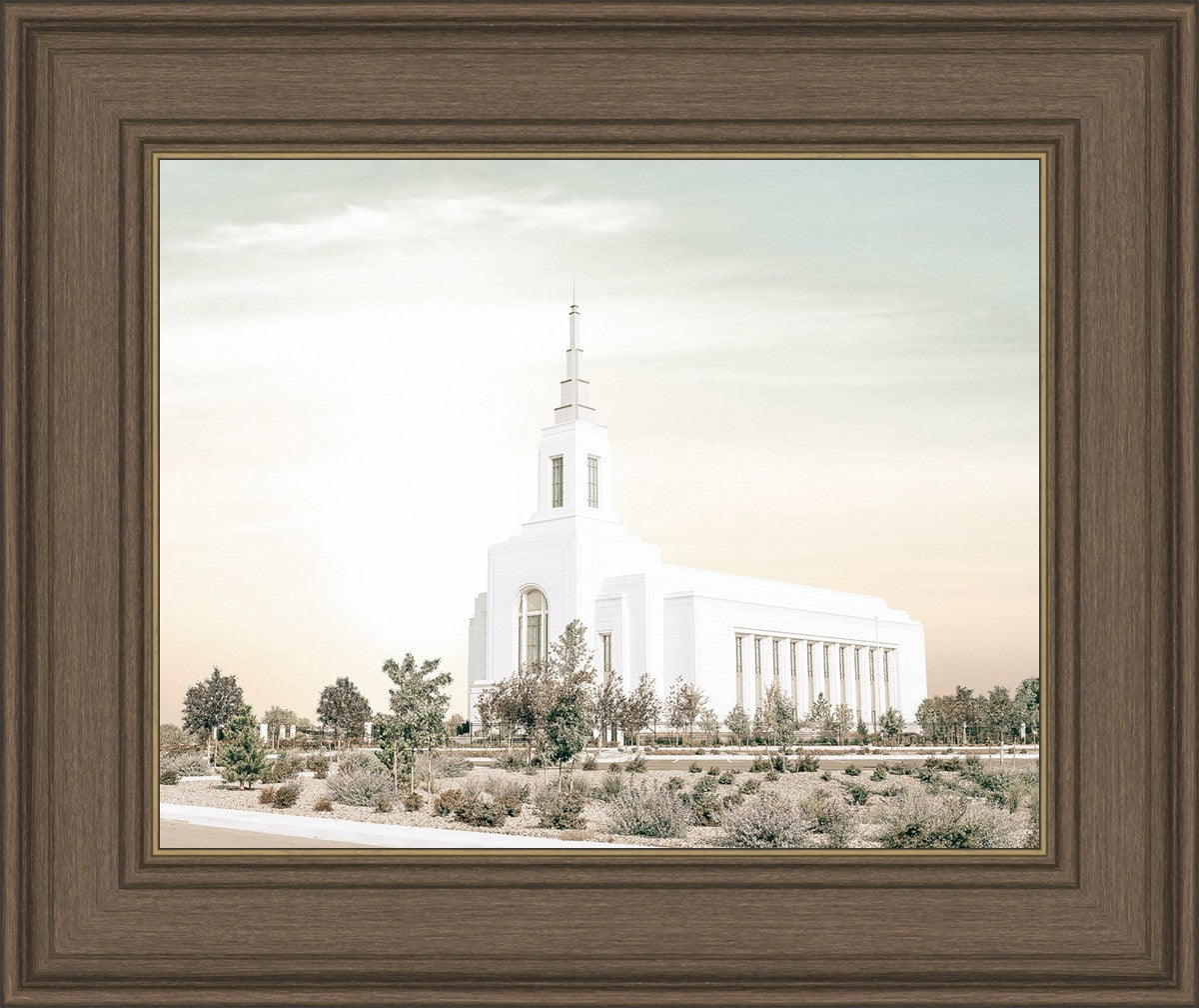 Burley Idaho Sacred Grounds Pastel