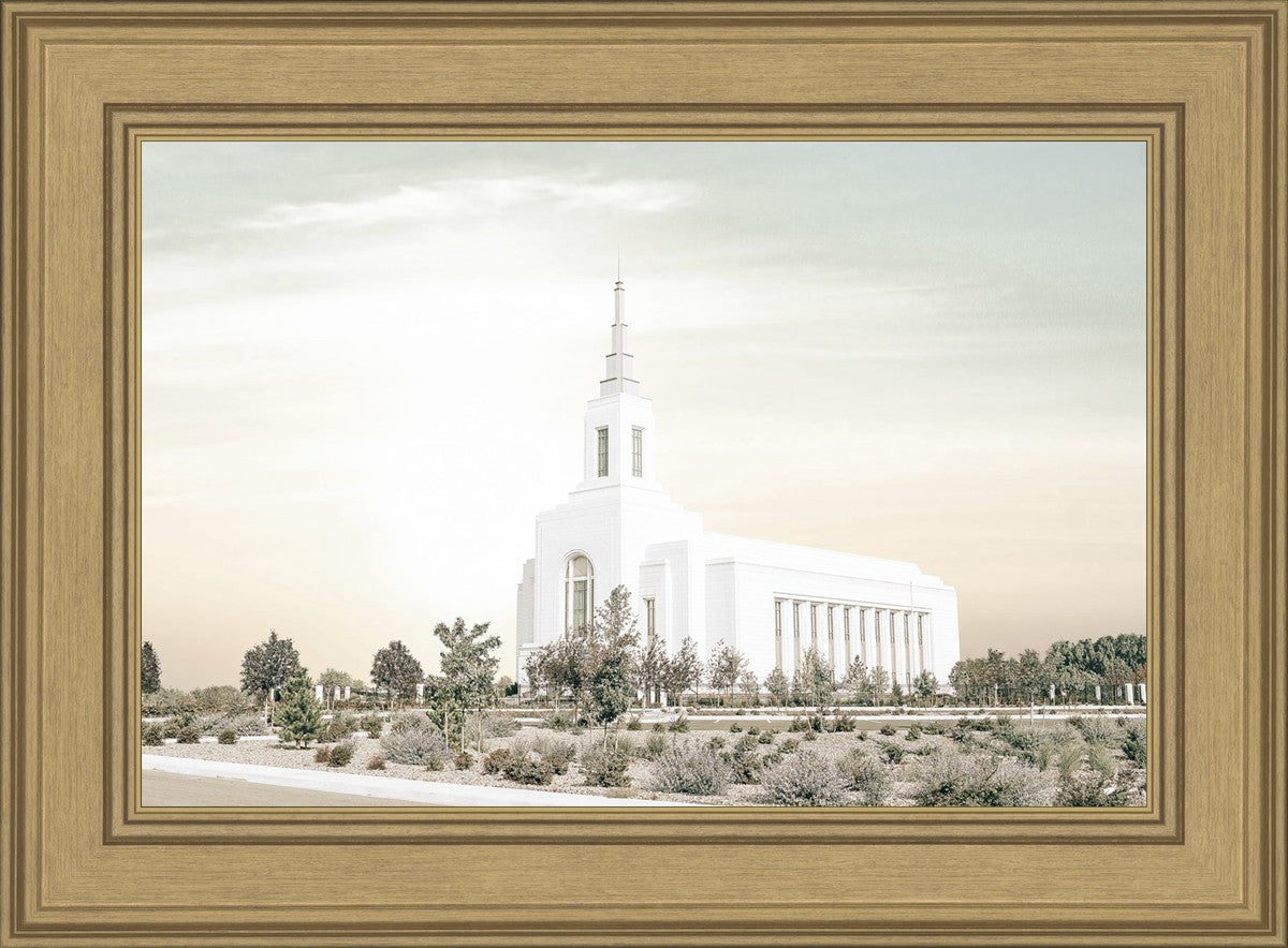 Burley Idaho Sacred Grounds Pastel