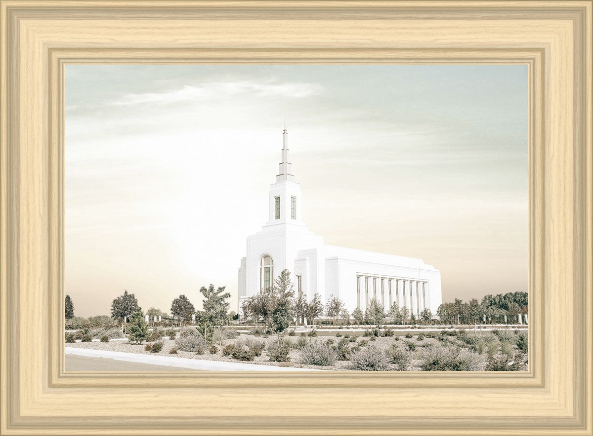 Burley Idaho Sacred Grounds Pastel