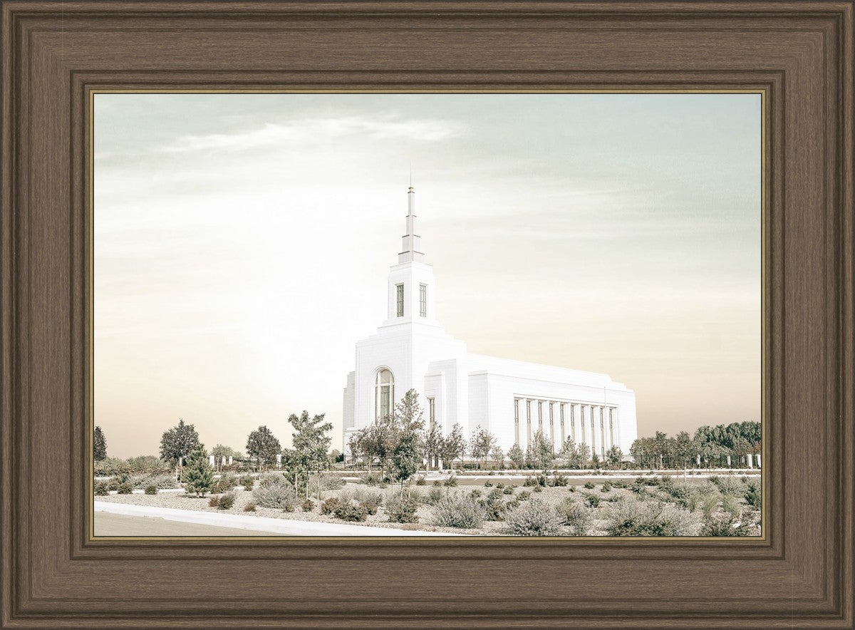 Burley Idaho Sacred Grounds Pastel