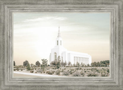 Burley Idaho Sacred Grounds Pastel