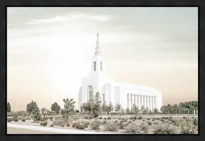 Burley Idaho Sacred Grounds Pastel