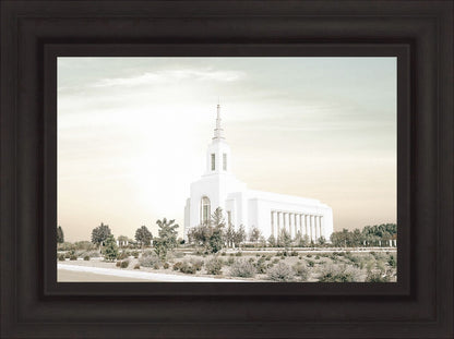 Burley Idaho Sacred Grounds Pastel