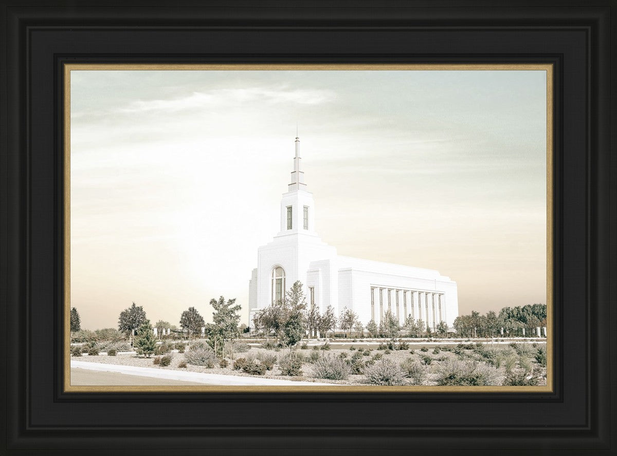 Burley Idaho Sacred Grounds Pastel