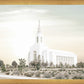 Burley Idaho Sacred Grounds Pastel