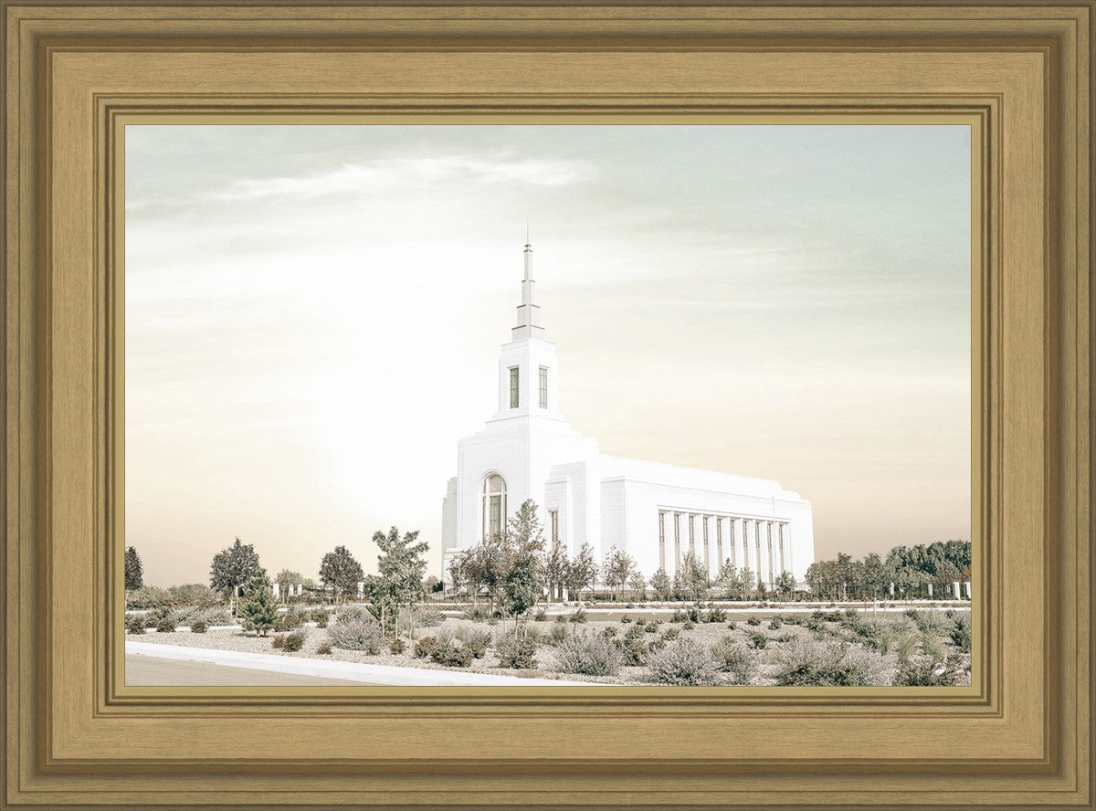 Burley Idaho Sacred Grounds Pastel