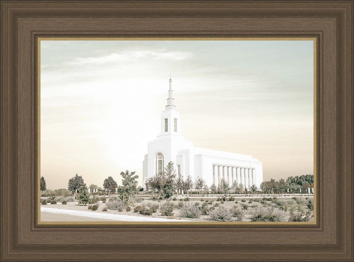 Burley Idaho Sacred Grounds Pastel