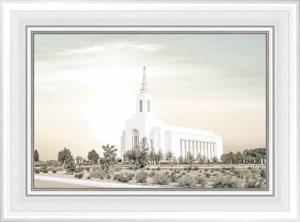 Burley Idaho Sacred Grounds Pastel