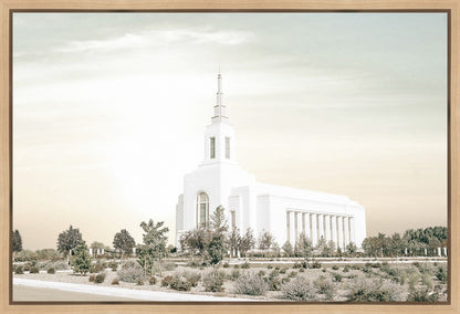 Burley Idaho Sacred Grounds Pastel