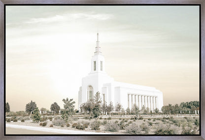 Burley Idaho Sacred Grounds Pastel