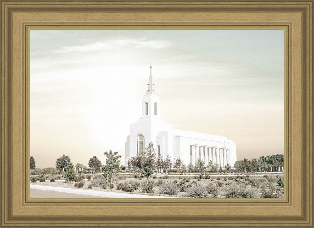 Burley Idaho Sacred Grounds Pastel