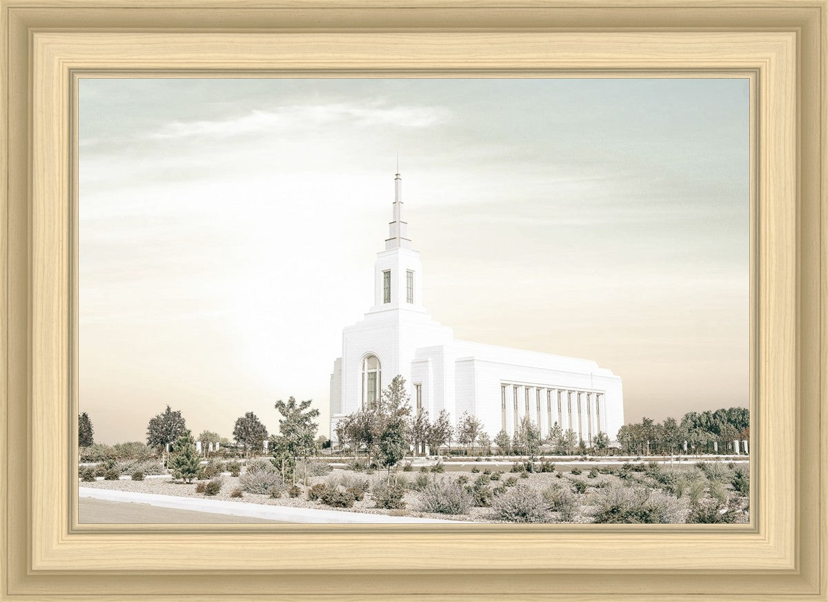 Burley Idaho Sacred Grounds Pastel