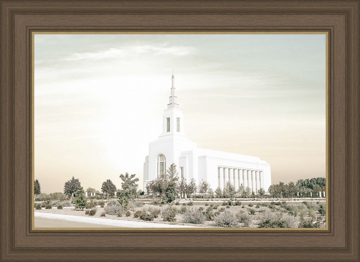 Burley Idaho Sacred Grounds Pastel