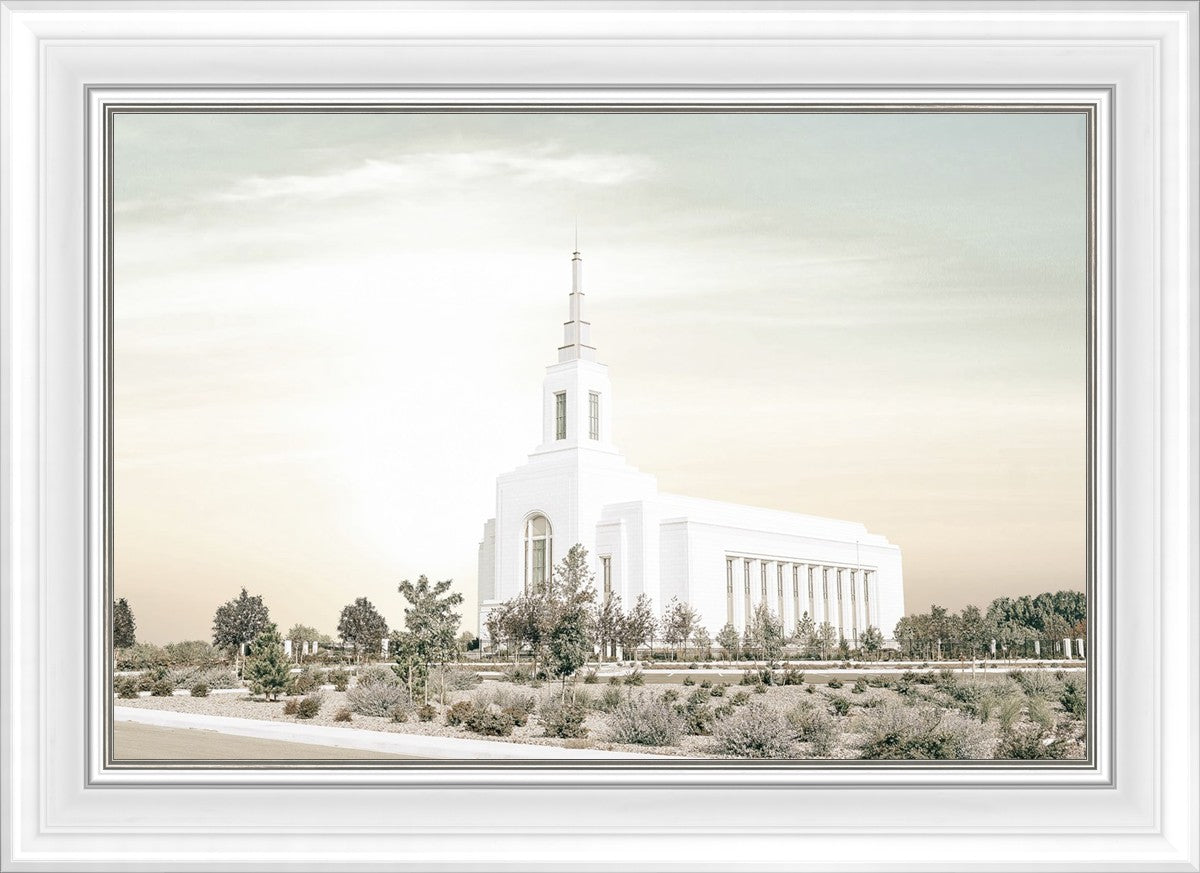 Burley Idaho Sacred Grounds Pastel