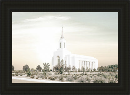 Burley Idaho Sacred Grounds Pastel