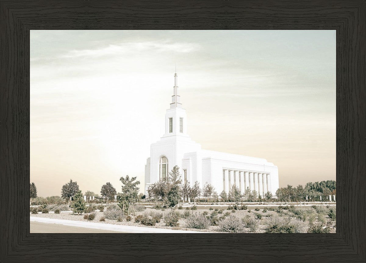 Burley Idaho Sacred Grounds Pastel