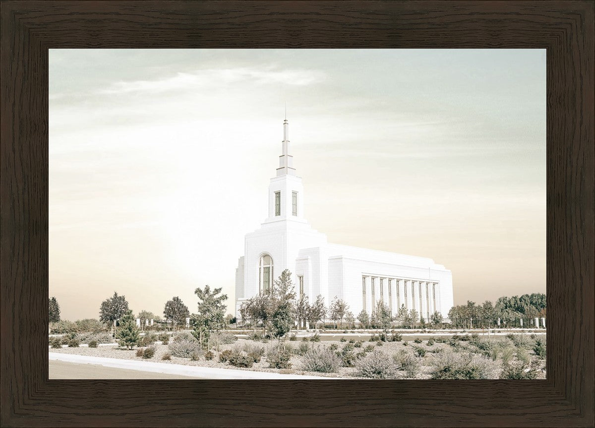 Burley Idaho Sacred Grounds Pastel