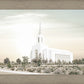 Burley Idaho Sacred Grounds Pastel