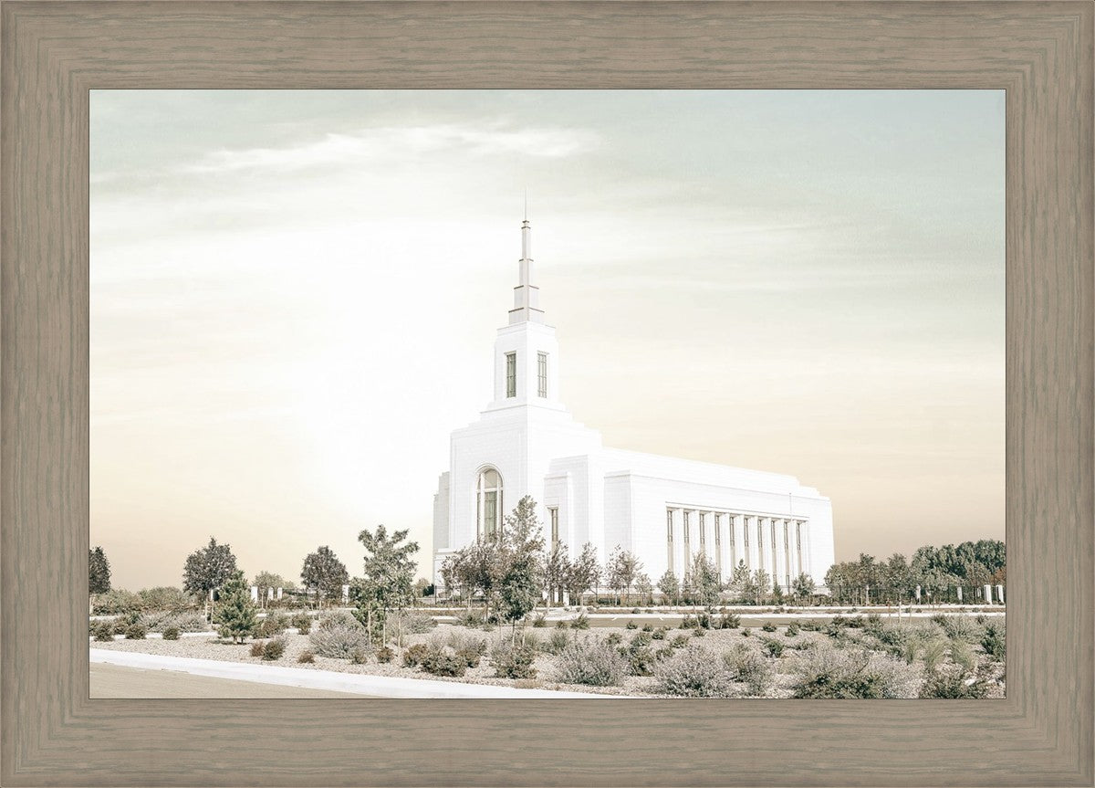 Burley Idaho Sacred Grounds Pastel