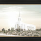 Burley Idaho Sacred Grounds Pastel