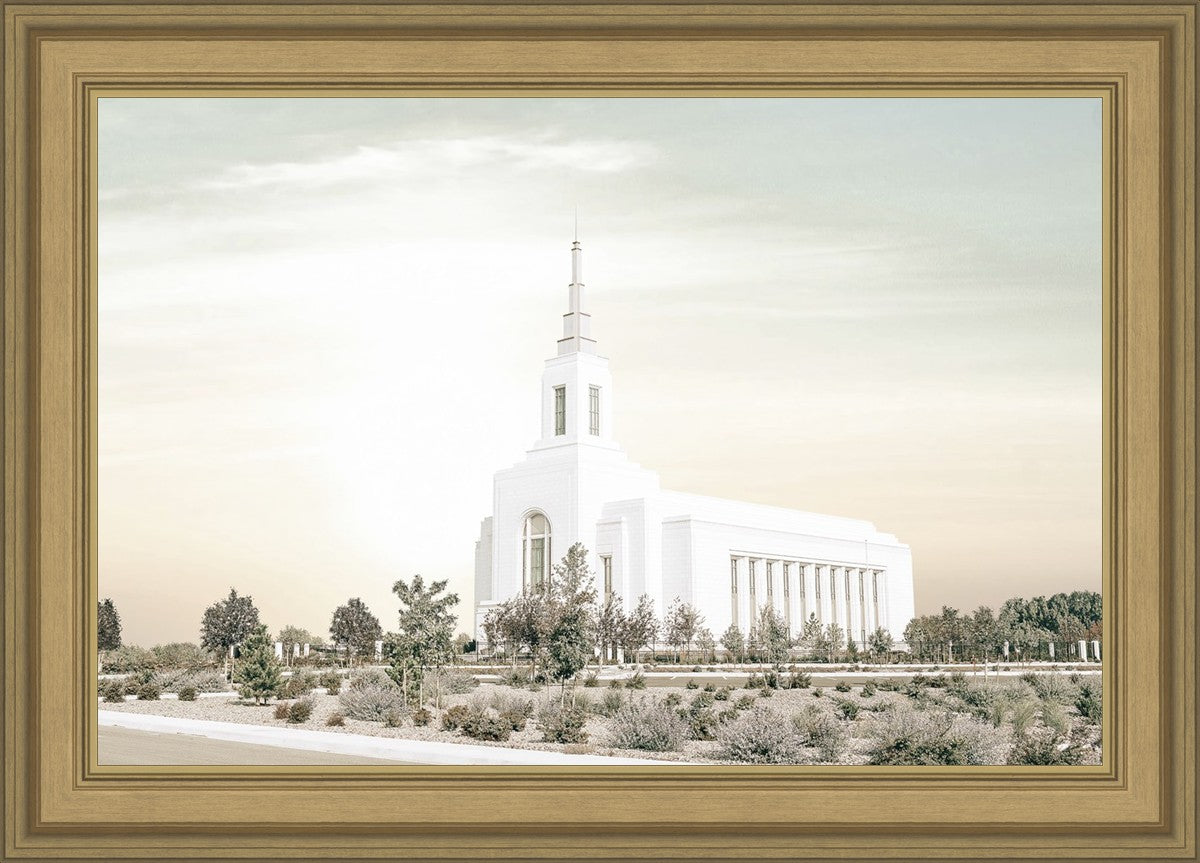 Burley Idaho Sacred Grounds Pastel