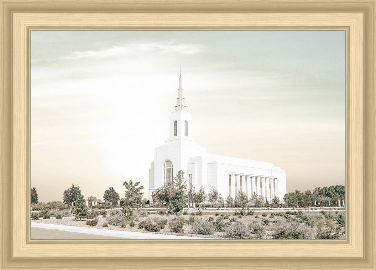 Burley Idaho Sacred Grounds Pastel