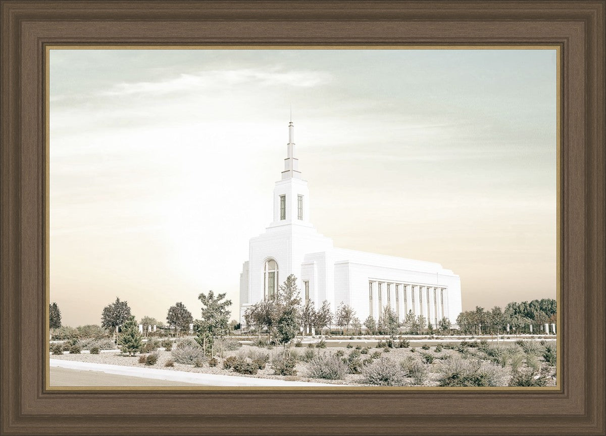 Burley Idaho Sacred Grounds Pastel