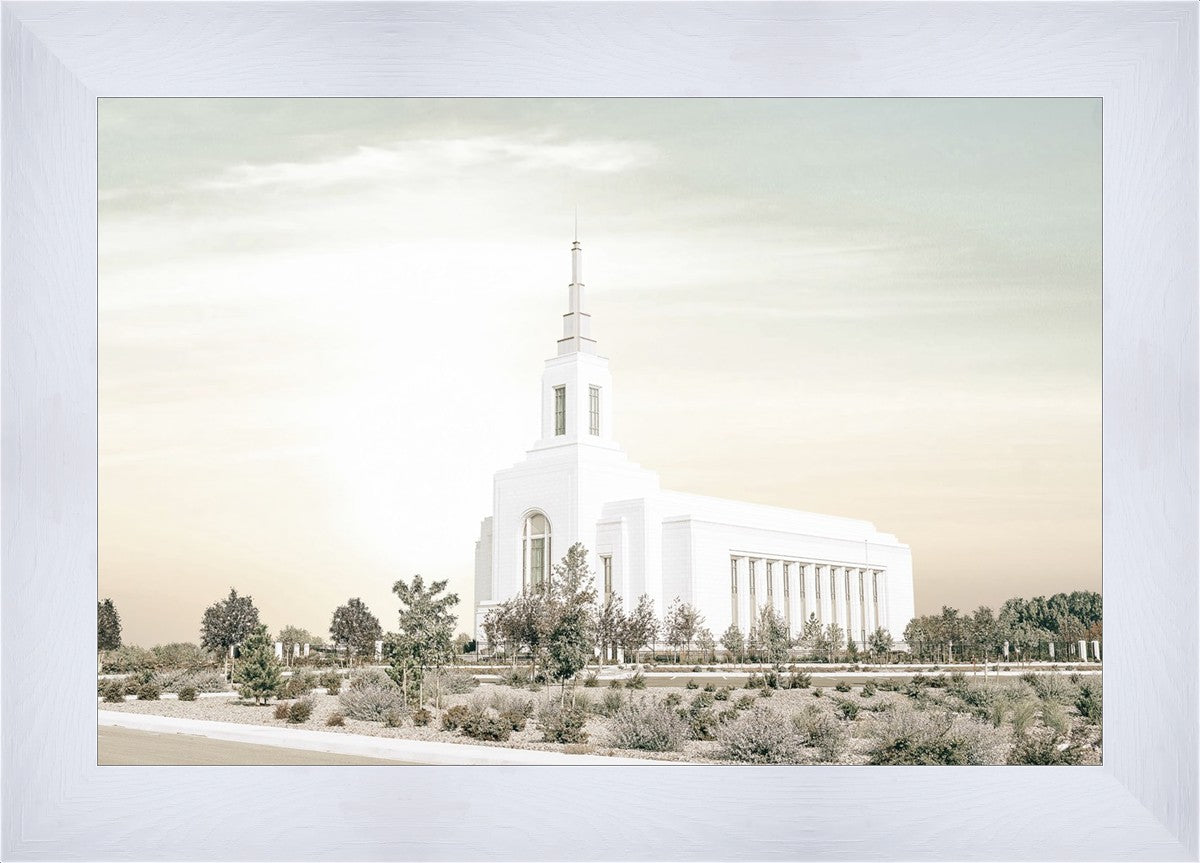 Burley Idaho Sacred Grounds Pastel