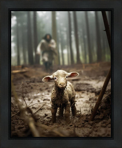 The Good Shepherd is on the Way Gallery Wrap