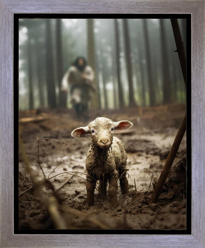 The Good Shepherd is on the Way Gallery Wrap