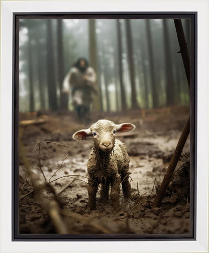 The Good Shepherd is on the Way Gallery Wrap