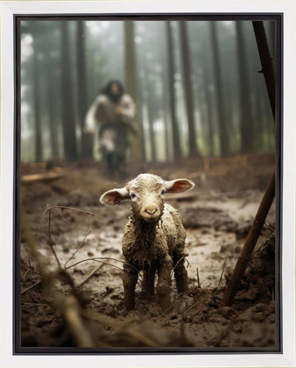 The Good Shepherd is on the Way Gallery Wrap