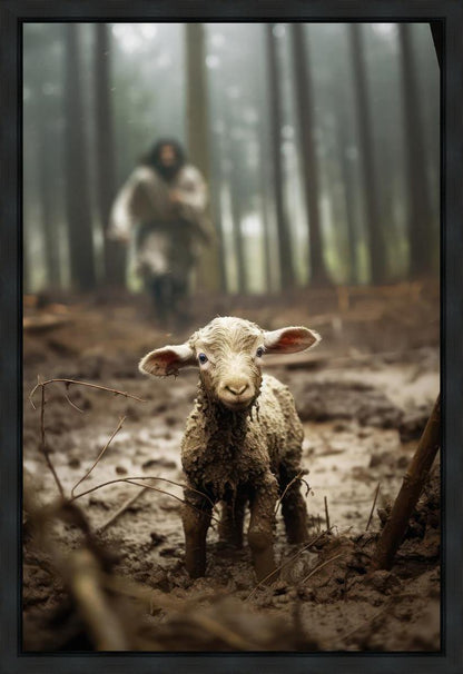 The Good Shepherd is on the Way Gallery Wrap