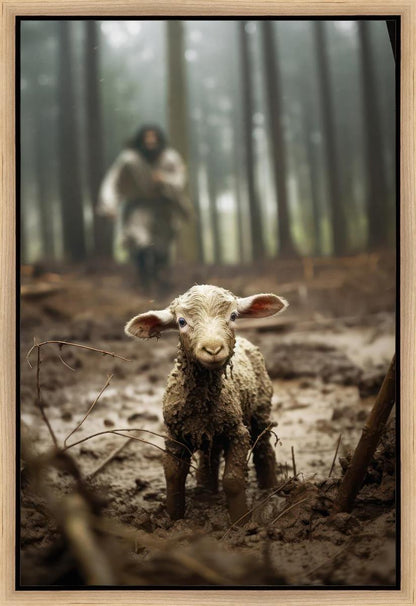 The Good Shepherd is on the Way Gallery Wrap