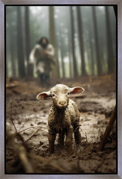 The Good Shepherd is on the Way Gallery Wrap