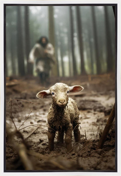 The Good Shepherd is on the Way Gallery Wrap