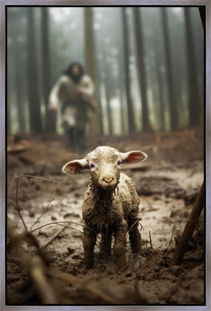 The Good Shepherd is on the Way Gallery Wrap