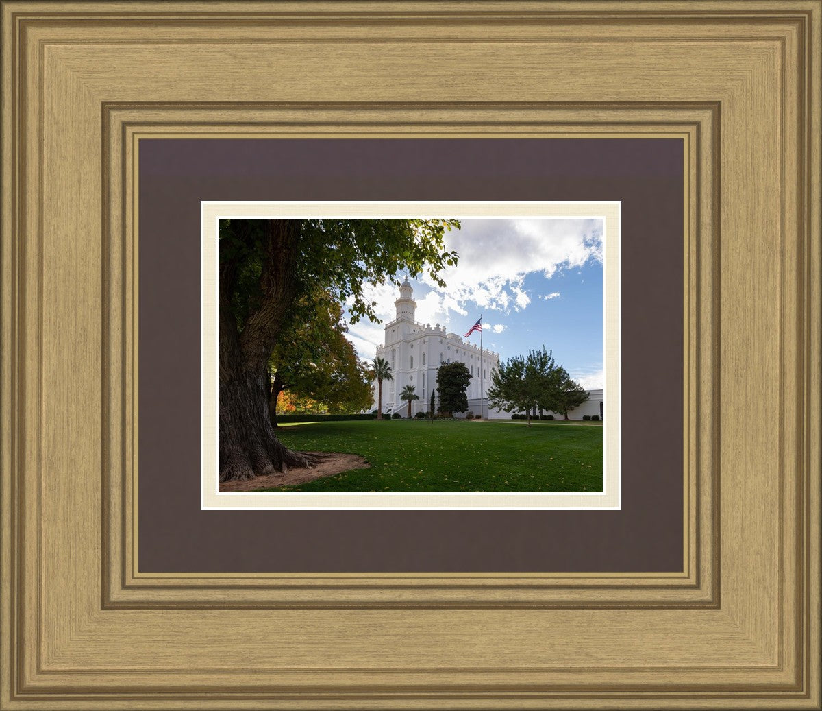 Saint George Fall Leaves