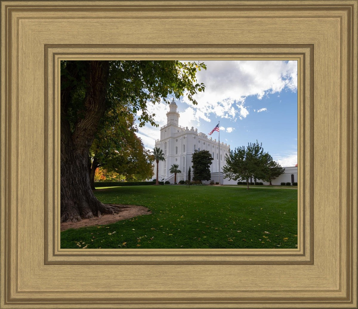 Saint George Fall Leaves