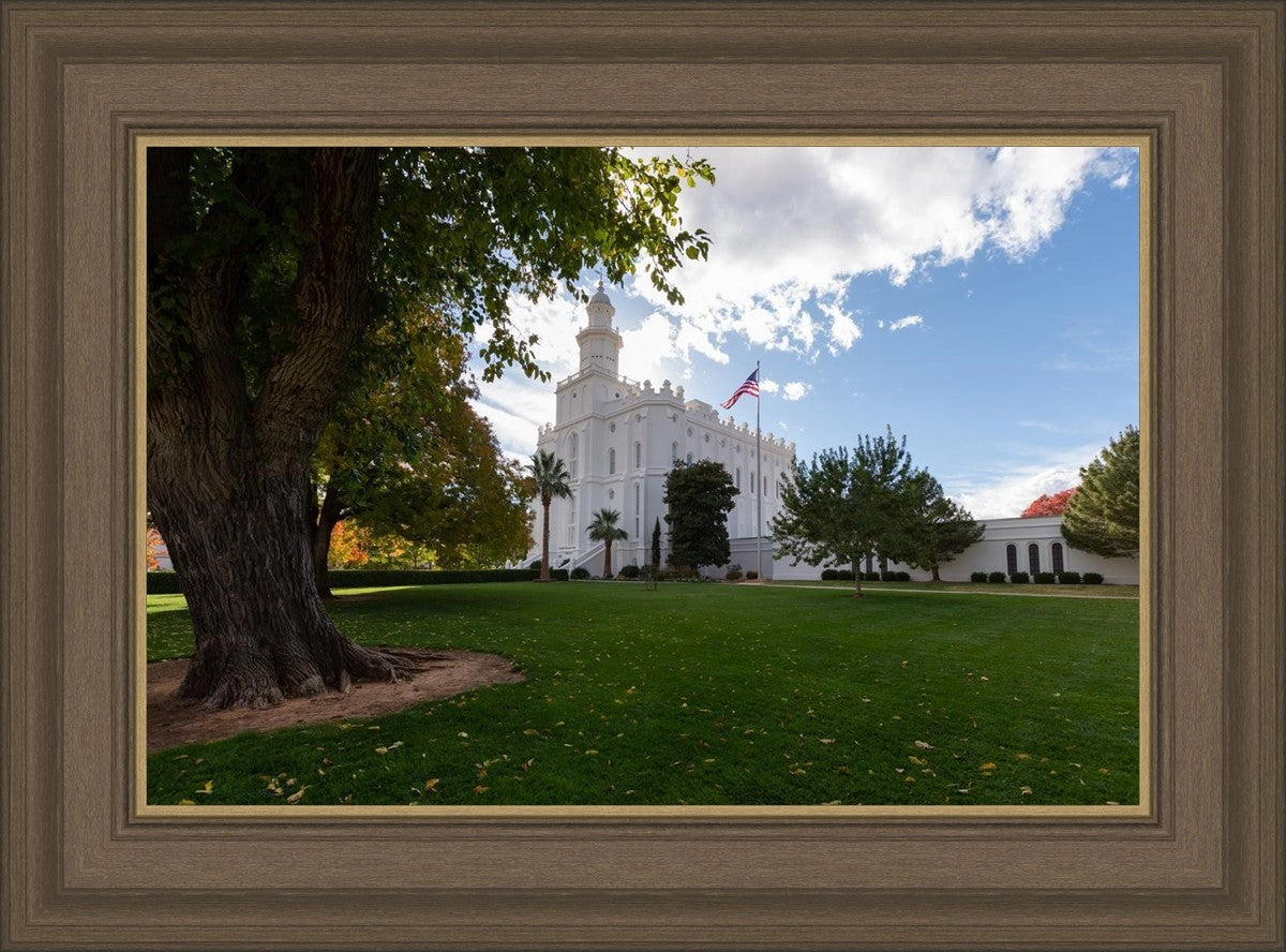 Saint George Fall Leaves