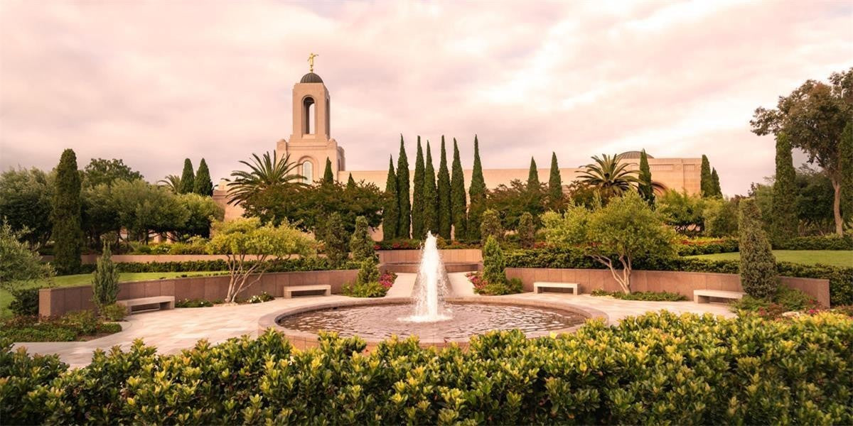 Newport Beach Temple Eternal Fountains