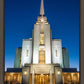 Rexburg Temple at Night