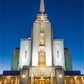 Rexburg Temple at Night