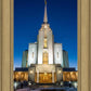 Rexburg Temple at Night